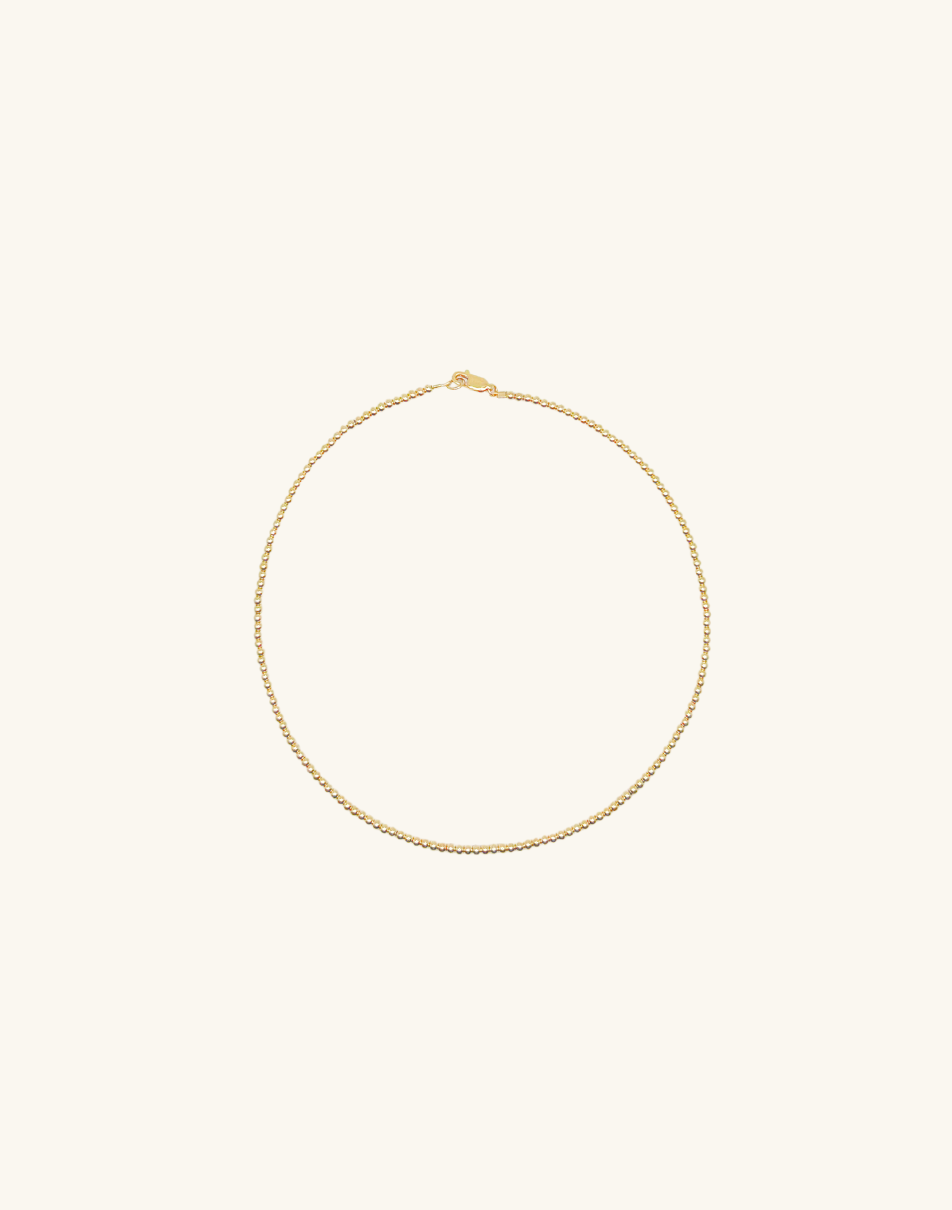 2.5MM Gold Anklet