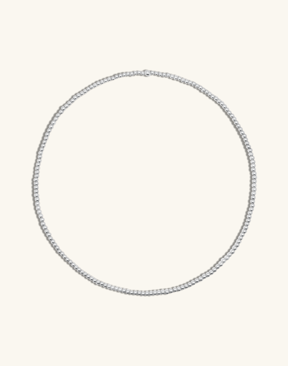 LVH 2.5MM Stretch Necklace.