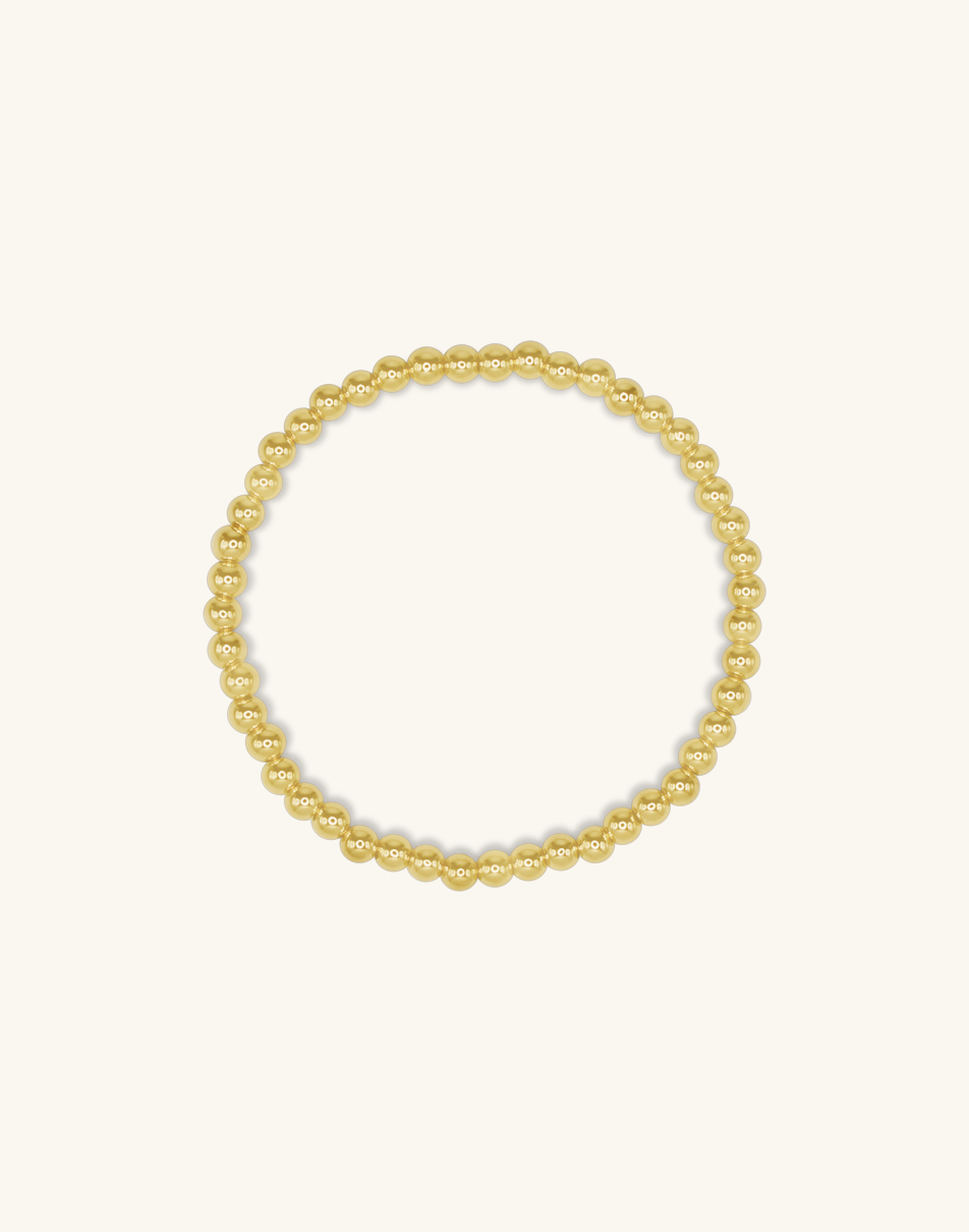 4MM Gold Bracelet