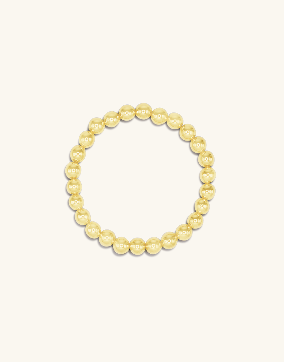 7MM Gold Bracelet.