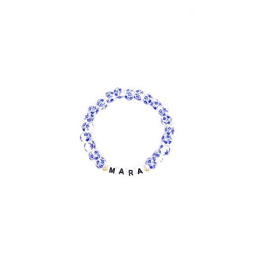 Mara Blue Remember Me | Custom Initial Bracelets