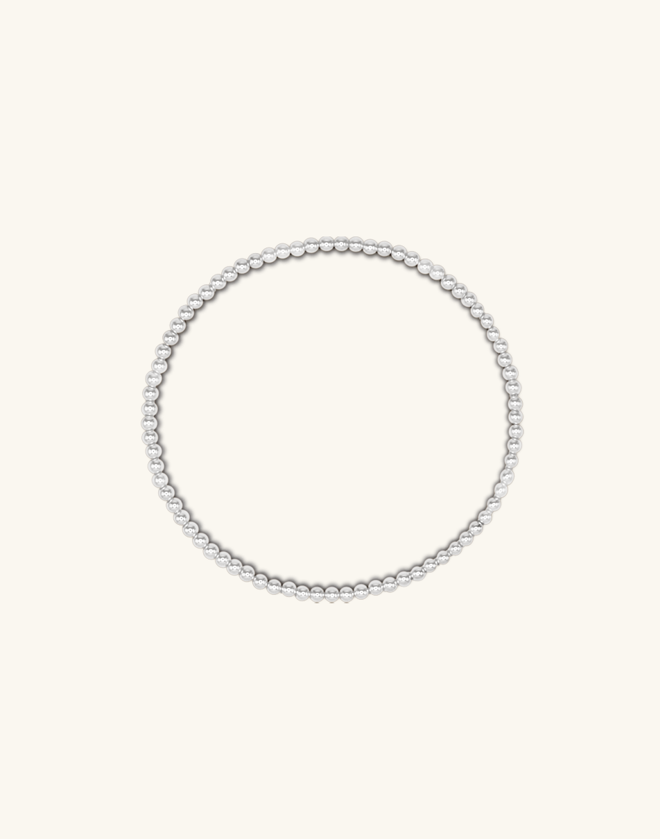 2.5MM Silver Bracelet