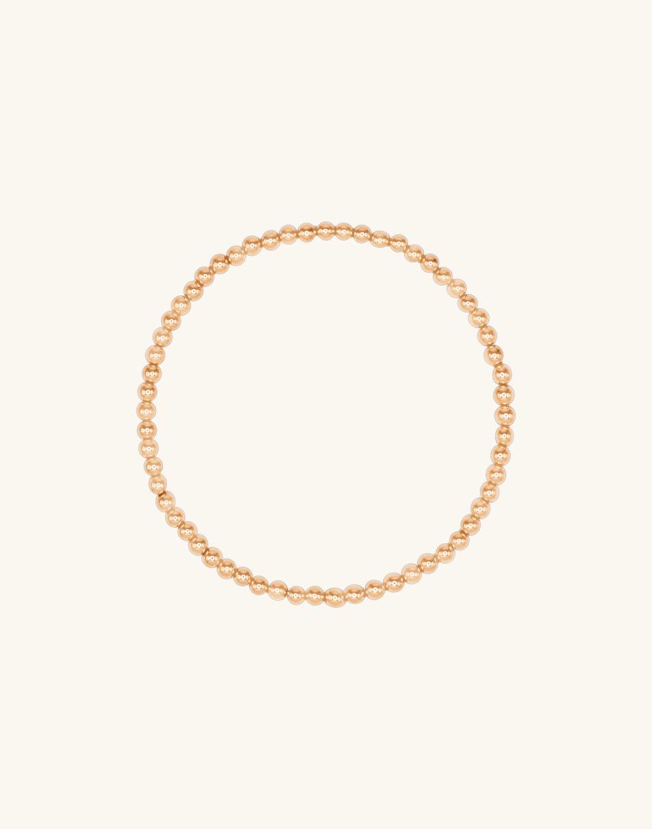 3MM Rose Gold Bracelet