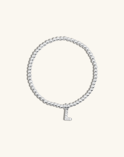 Pave Initial Bracelet.