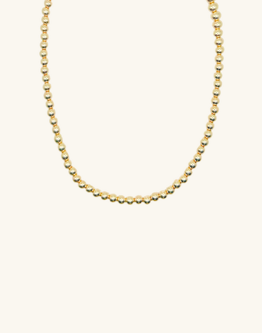 LVH 5MM Gold Stretch Necklace